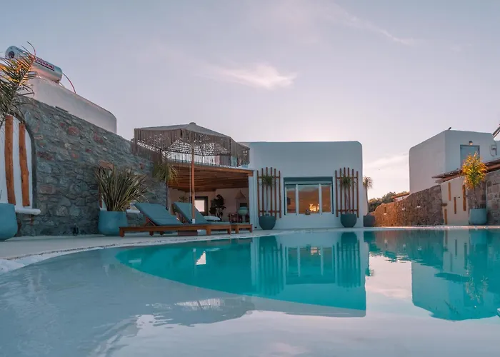 Villa Sea Walk Mykonos 200M To Ftelia Beach